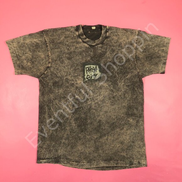 Vintage Phish Shirt Mens M Brown Acid Wash Phish Guts Single Stitch 90s Tee T - Picture 2 of 7